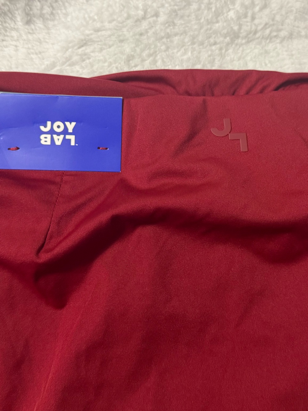 Joylab Women’s Barn Door Red High Rise Layered Skort - Picture 5 of 8
